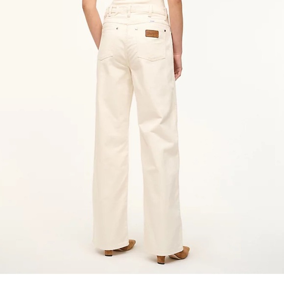 Brand new WRANGLER + STAUD THE LOOSE JEAN IN WHITE - Picture 3 of 5